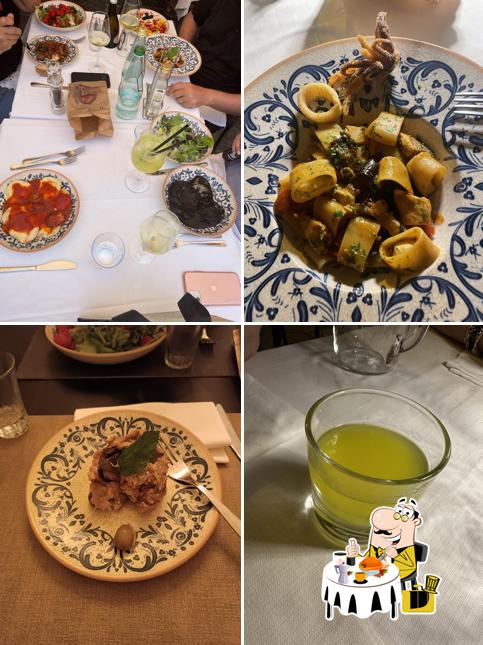 Platti al trattoria al buco