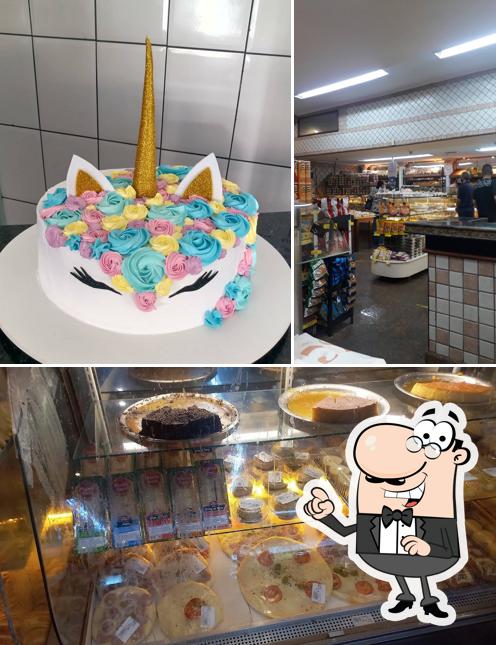 O interior do Padaria São Luiz
