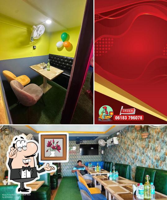 The interior of BUXAR KITCHEN