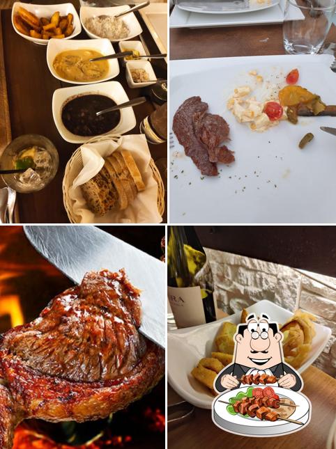 Platti al Bella Vida Ristorante Brasiliano sul mare