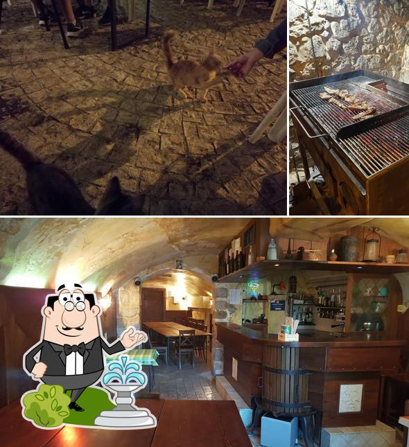 Puoi goderti l'aria fresca dal dehors di Taverna LA CAUTA