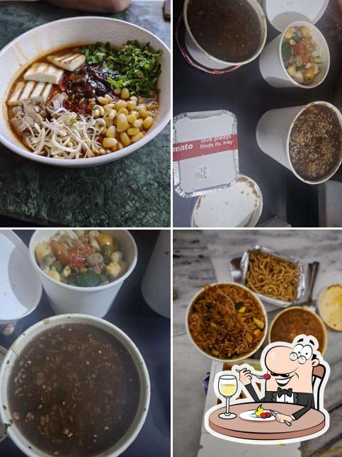Food at The Hunger Booth