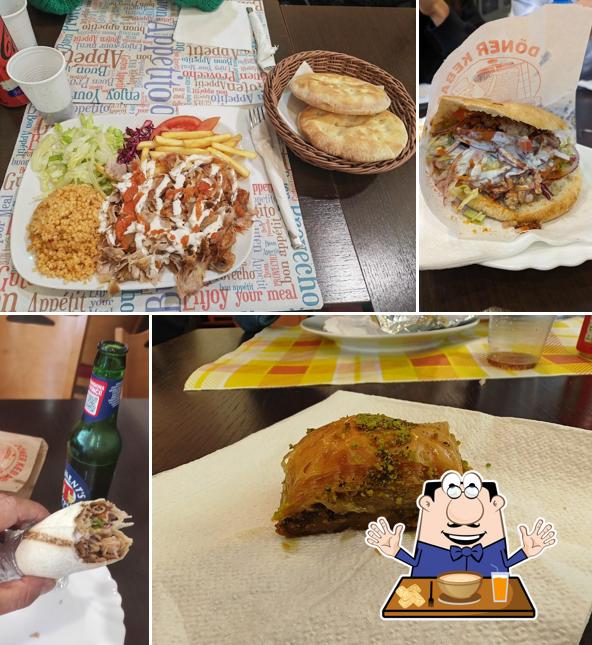 Panino con maiale stirato al Turkish Kebap