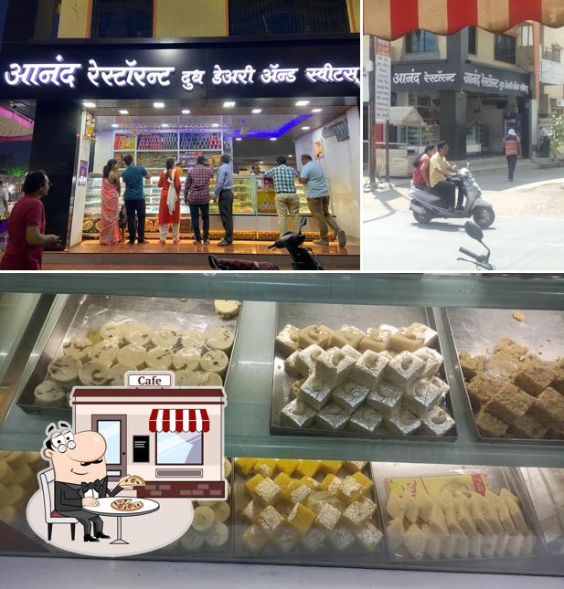 The exterior of Anand Restaurant