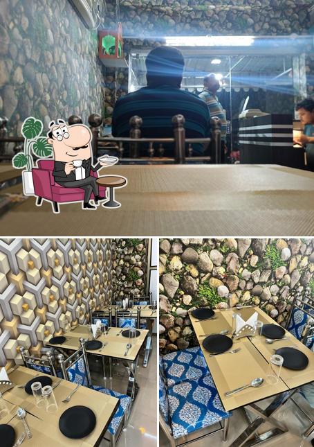 The interior of Red Chilli Restaurant