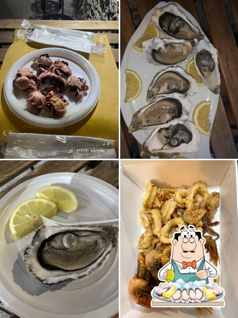 Ostriche al Pescheria Friggitoria Da Felice