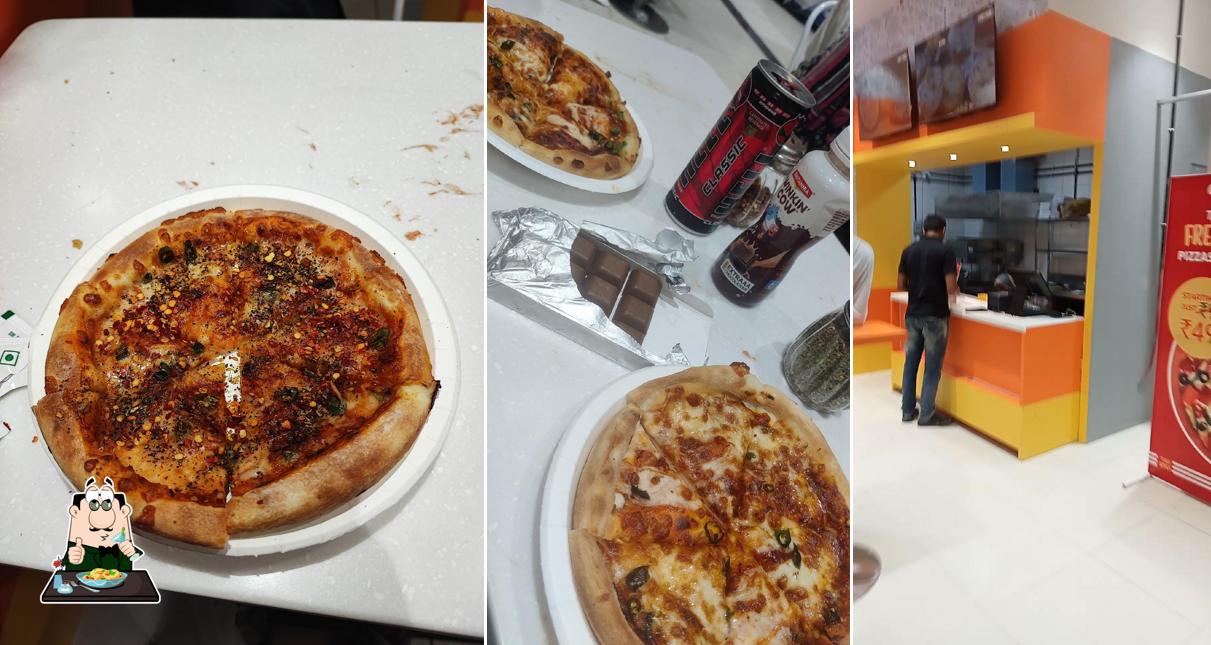 Food at Cheelizza India ka pizza