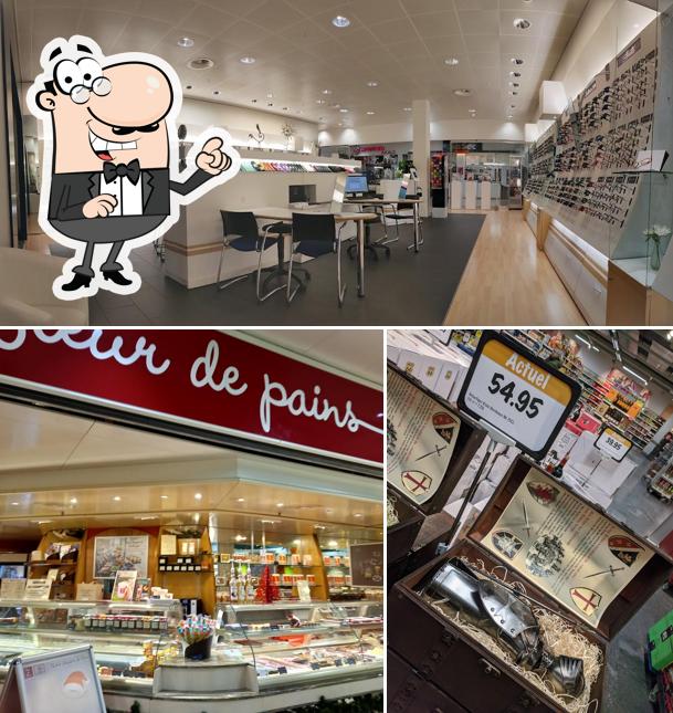 Gli interni di Croset Centre