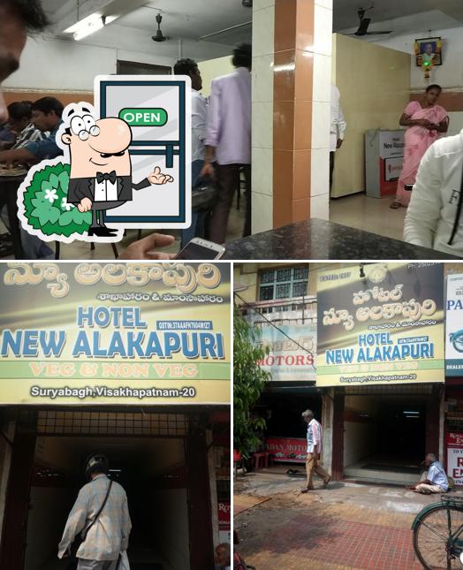 The restaurant's exterior and interior