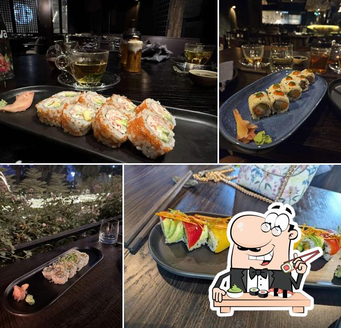 Get various sushi options