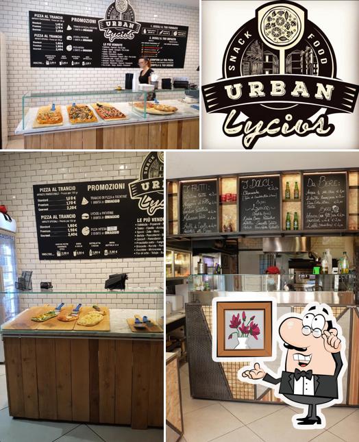 Gli interni di Urban Lycios