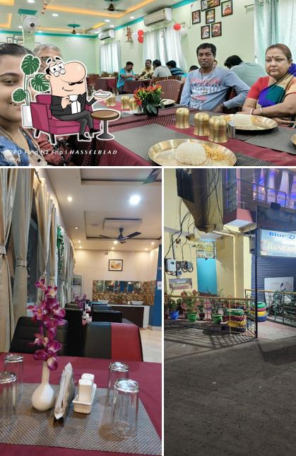 The interior of Blue Zinger Multi Cuisine Resturant, Neamatpur, Asansol-59
