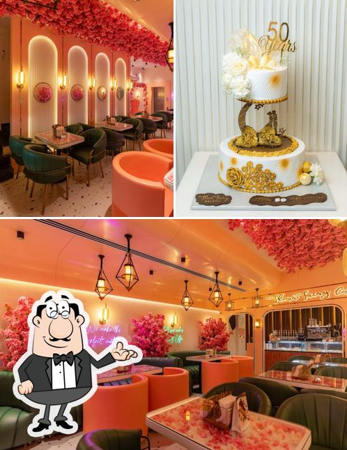 The interior of Flour Fairy Bakery & Cafe
