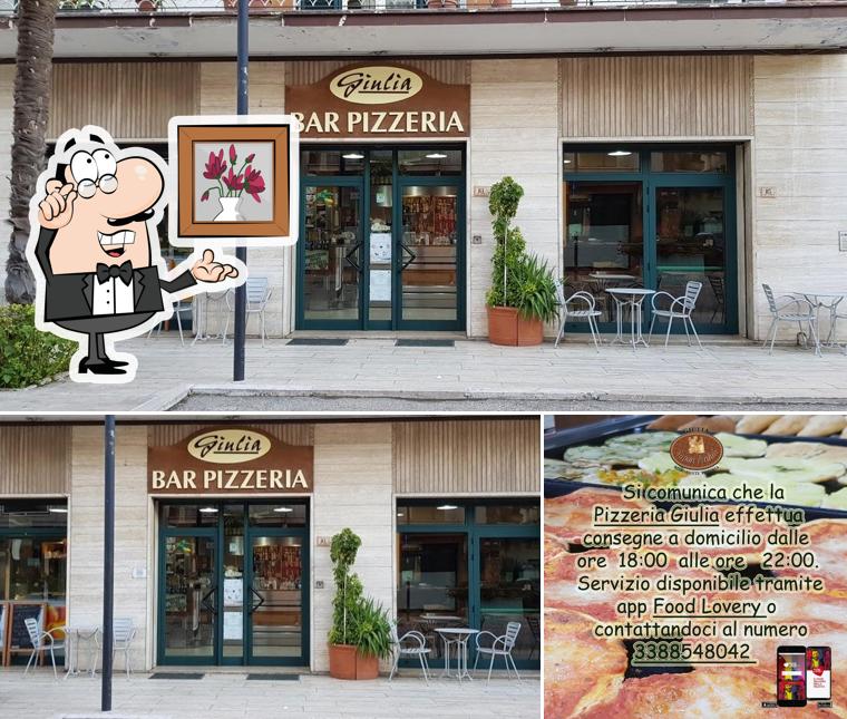 Dai un'occhiata agli interni di Pizzeria Ristorante Giulia di Foschi Fausto