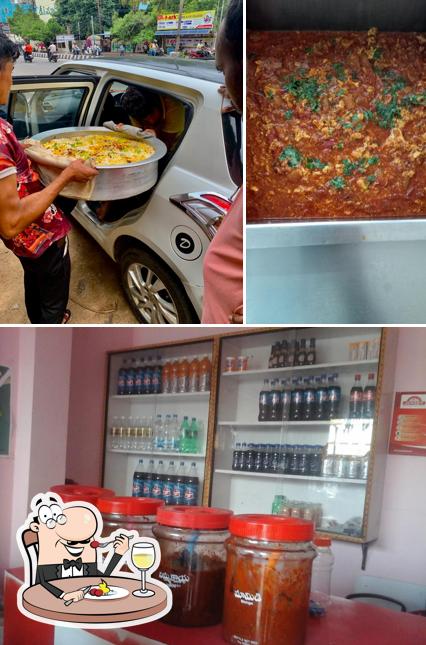 Among different things one can find food and beer at Reddy's Curries Point