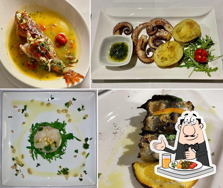 Cibo al Ristorante Cala Mancina