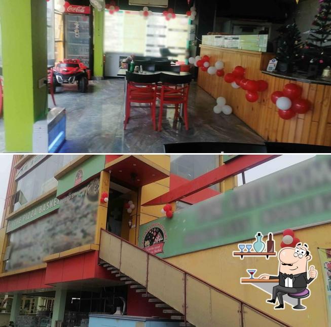 The interior of The Pizza Basket