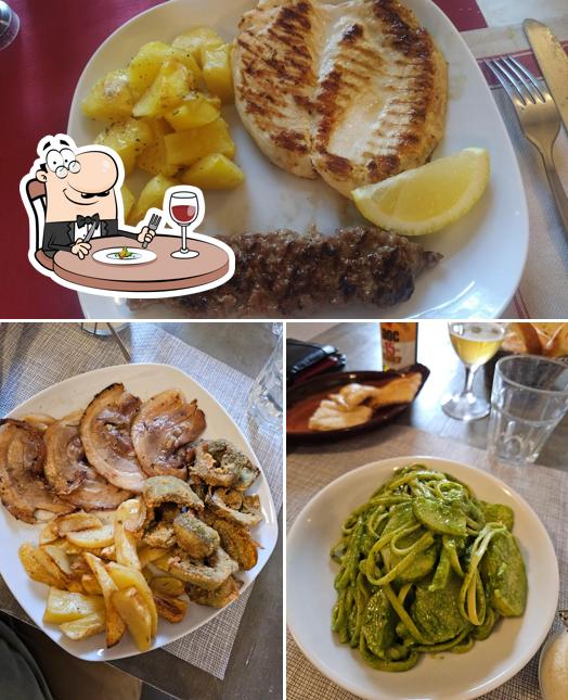 La cibo e bevanda del ristorante