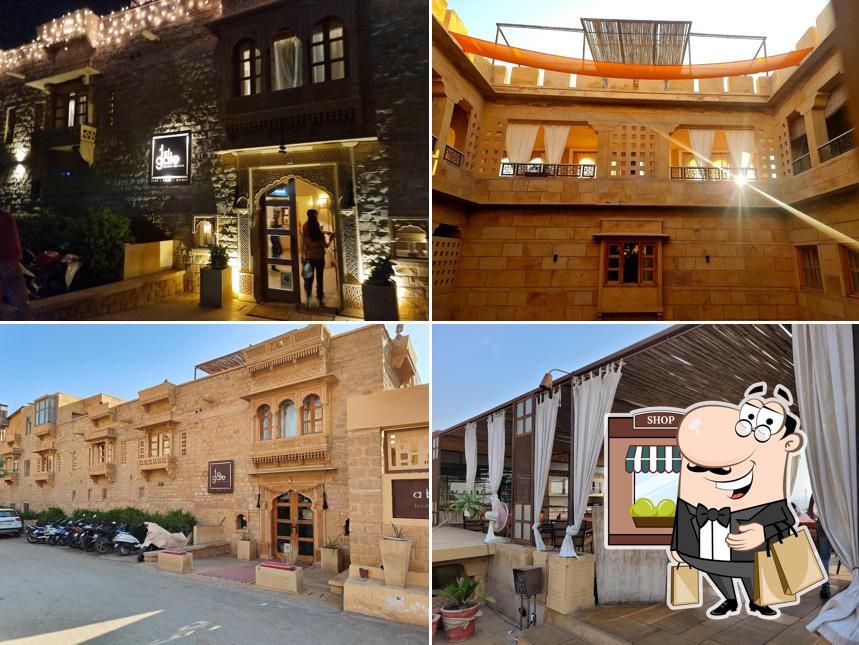 Check out the outside area of 1st gate home-fusion