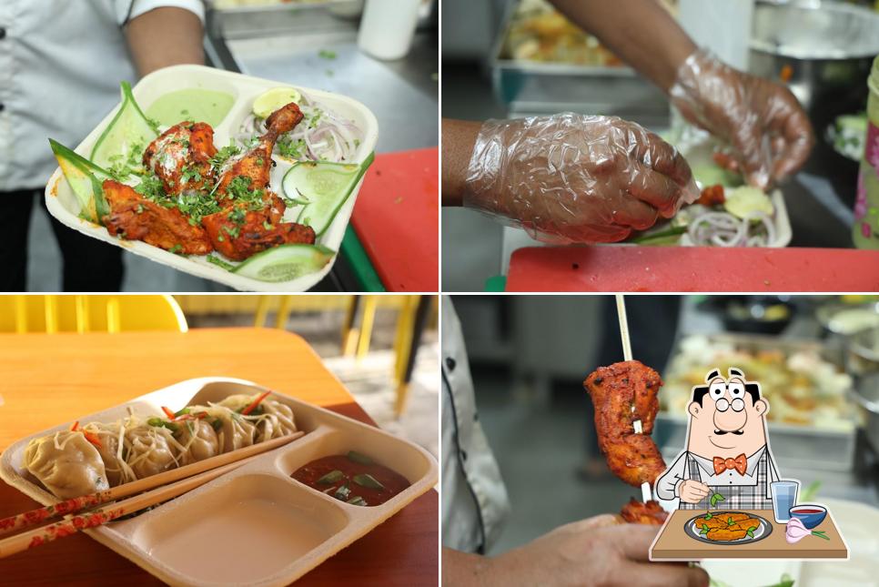 Chicken wings at Dhaba HR 26 - Tulip Chowk