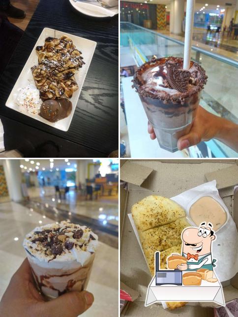 Garlic bread at Hashtag Pizza