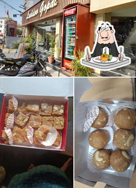 Take a look at the image showing food and exterior at Laddoo Gopal Sweets