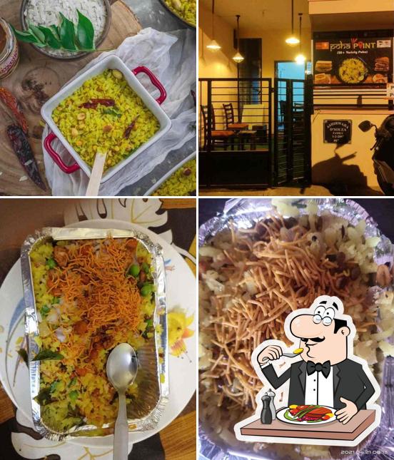 Meals at Poha point