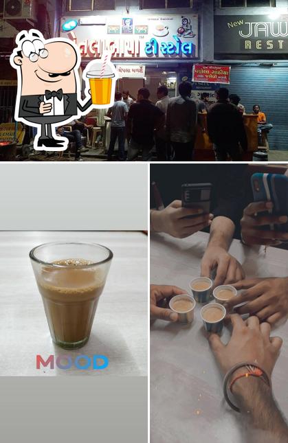 Enjoy a beverage at Khetala Bapa Tea Store