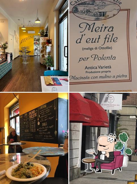 Gli interni di La Gastronomia Veg