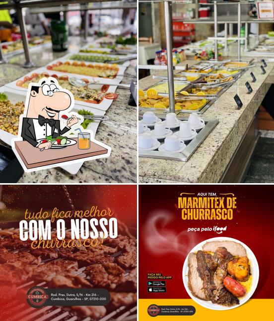 Comida em Churrascaria Cumbica