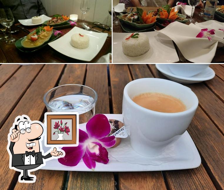 Gli interni di Thai Orchid