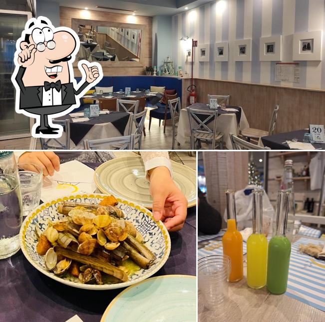 Gli interni di Trattoria Caprese