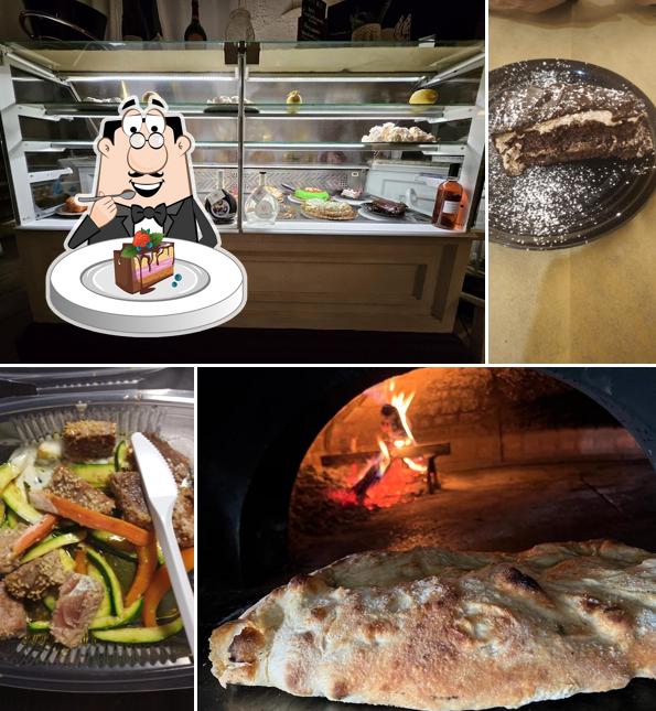 Torta al cioccolato al Bella Napoli