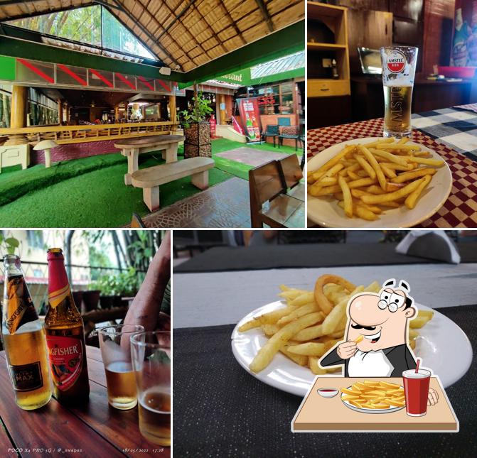 French fries at Cochin Fort Restaurant