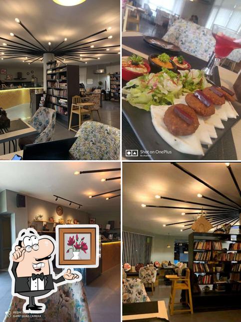 The interior of Cup & Kitaab