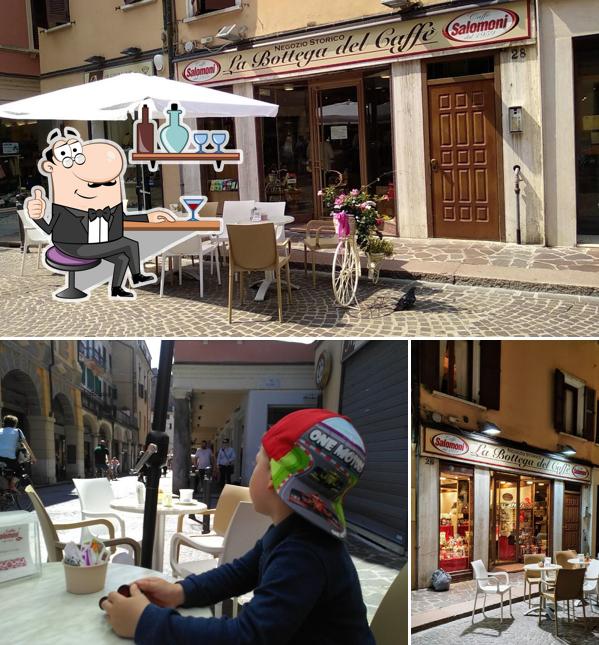 Gli interni di La Bottega del Caffè