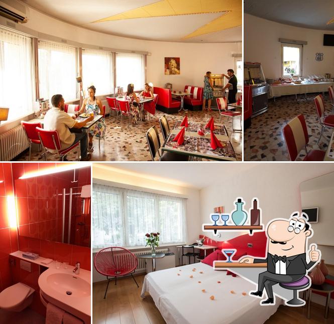 Gli interni di Hotel & Ristorante Vezia