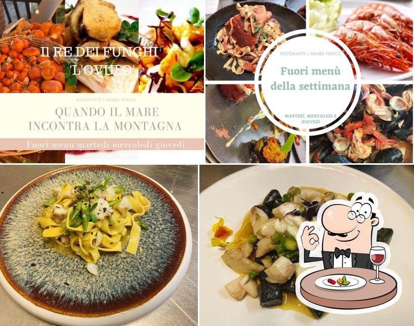 Platti al Ristorante L'Araba Fenice