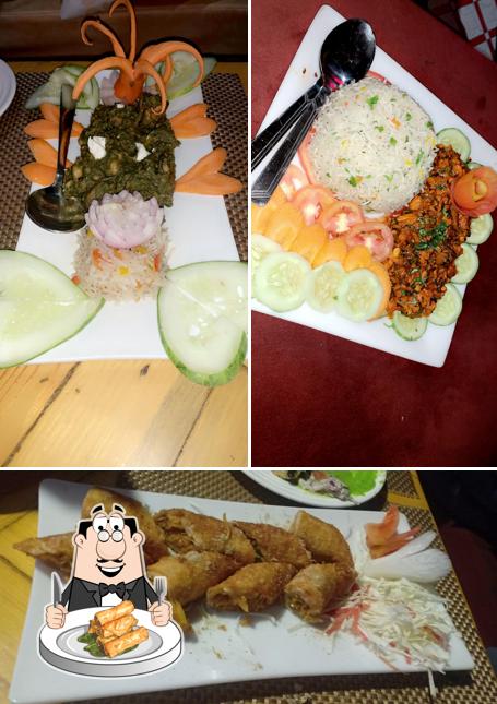 Spring rolls at Two Spoons Restro-Bar