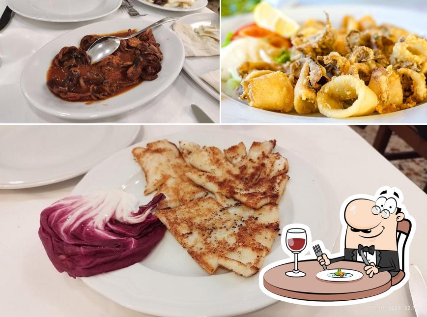 Cibo al Ristorante Albaruja Roma