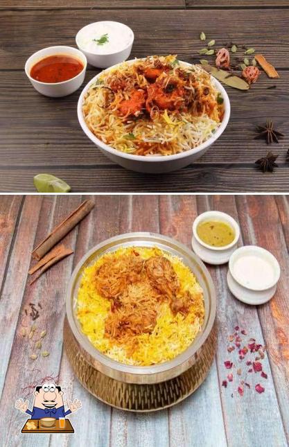 Food at A1 biryani shop