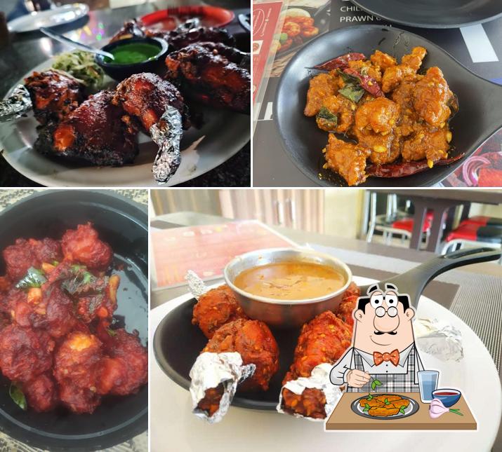 Chicken wings at ANGAAR BIRYANI