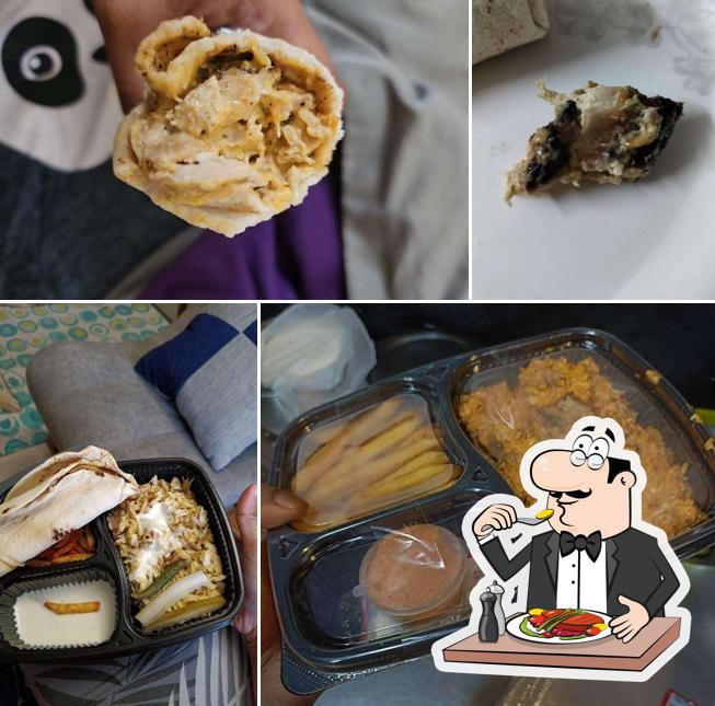Food at Absolute Shawarma