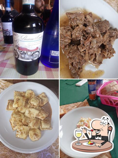 Platti al Antica trattoria Il Cucco