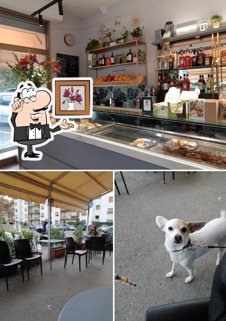 Gli interni di Bar 21 caffetteria