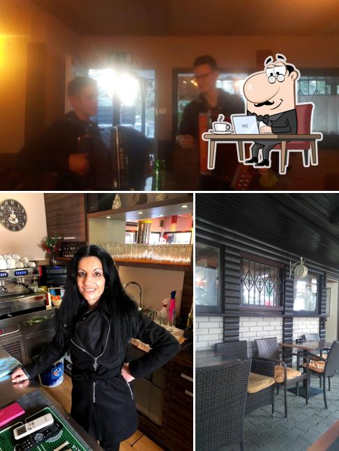 La immagine di interni e cibo da Bar pri Boru