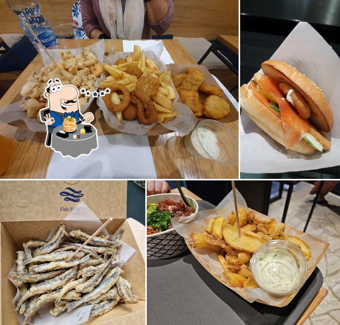 Tempura di gamberetti al Fish Ham Burger & Fry