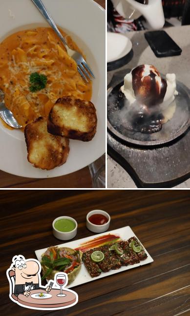 Check out the photo showing food and beverage at Loft On The Top