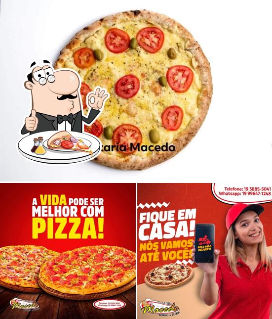 No Pizzaria Macedo Indaiatuba, você pode desfrutar de pizza