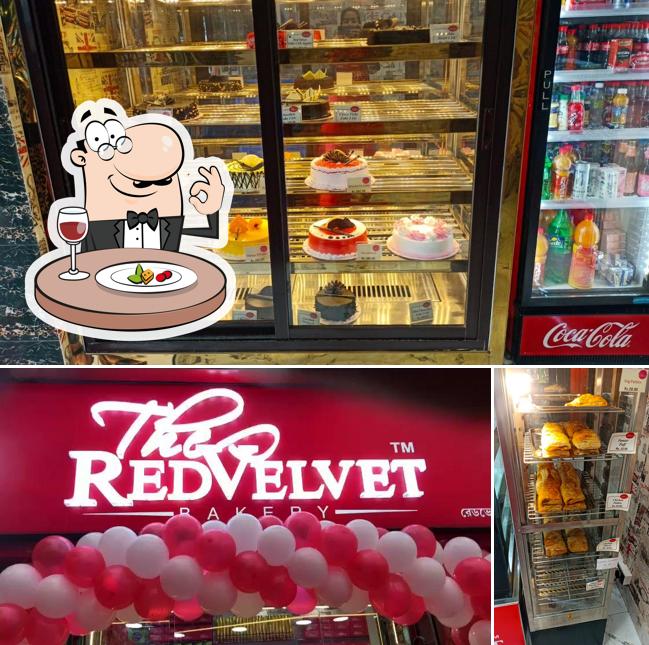 Food at The Red Velvet Bakery